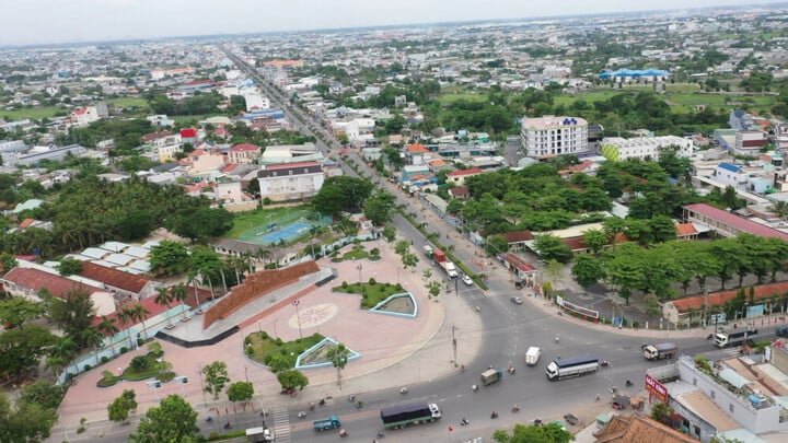 Long An đang là vũng trũng hút các dự án đầu tư. (Ảnh: Báo Long An)