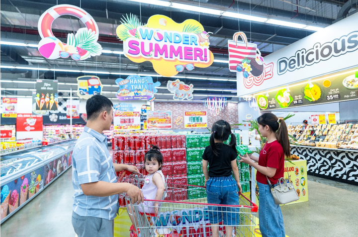 Các sản phẩm đã được trưng bày ở chuỗi siêu thị GO! & Big C Việt Nam. (Ảnh: GO! & Big C Việt Nam)