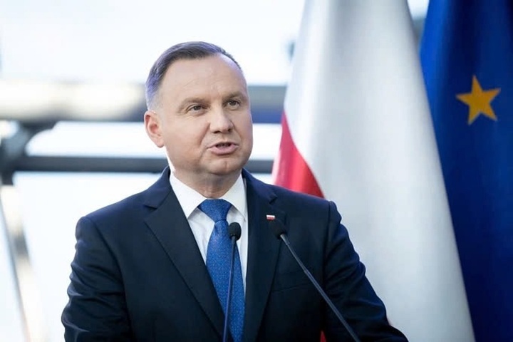 Tổng thống Ba Lan Andrzej Duda. (Ảnh: AFP)