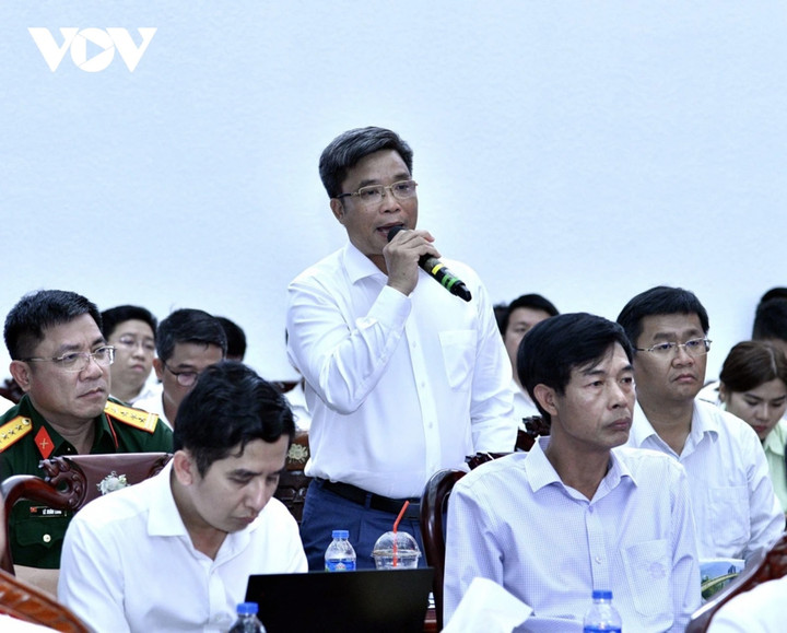 Ông Trần Văn Thi, Trưởng ban Quản lý dự án Mỹ Thuận.