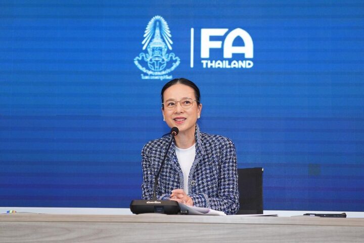 Madam Pang trong buổi họp báo diễn ra hôm nay