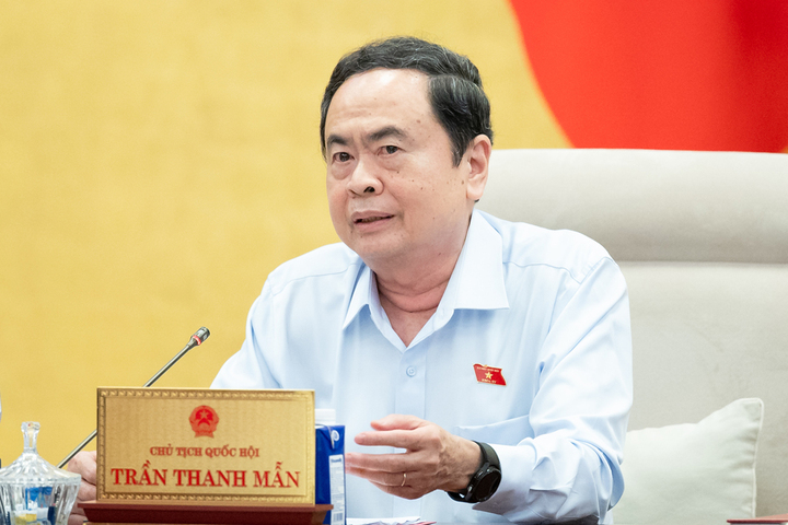 Chủ tịch Quốc hội Trần Thanh Mẫn. (Ảnh: quochoi.vn)
