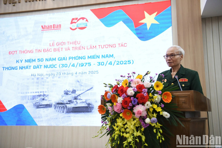 Hạ sĩ Lữ Văn Hỏa chia sẻ cảm xúc về ngày 30/4/1975.