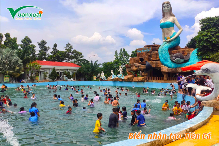 Không cần ra biển – về vườn xoài là có sóng.