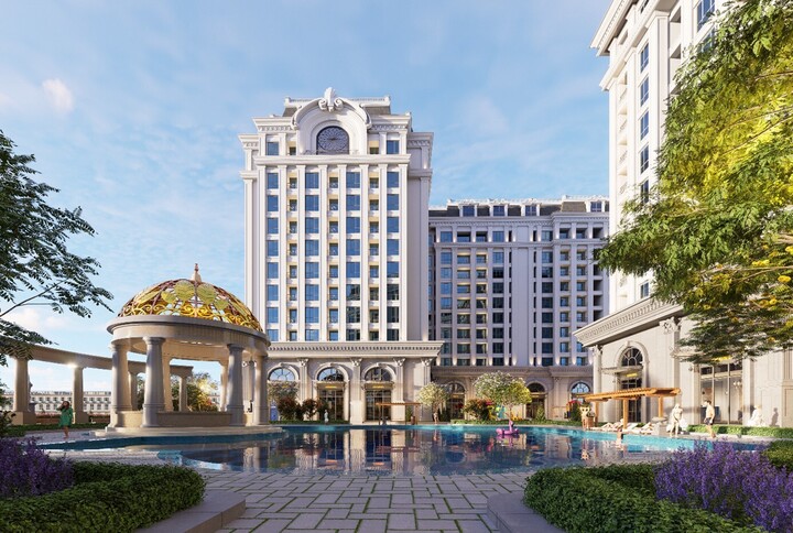 Danko Riverside sở hữu những góc hình đậm kiến trúc châu Âu.