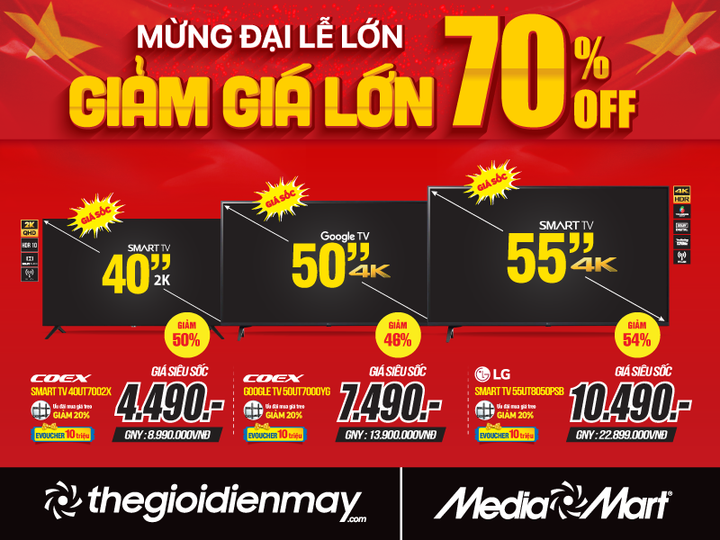 Mừng đại lễ 30/4 – 1/5: MediaMart sale sốc đến 70% toàn bộ ngành hàng - 2