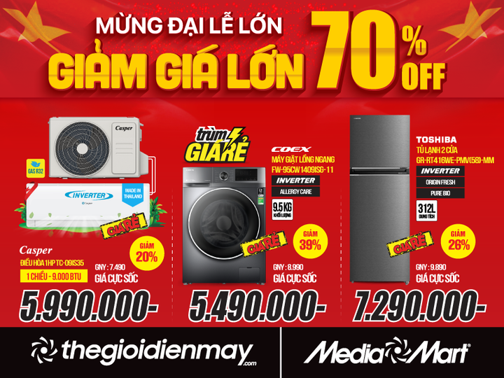 Mừng đại lễ 30/4 – 1/5: MediaMart sale sốc đến 70% toàn bộ ngành hàng - 3
