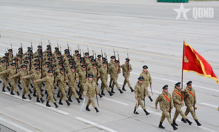 Đoàn Việt Nam tham gia lễ duyệt binh tại Nga hợp luyện tại thao trường Alabino - 12