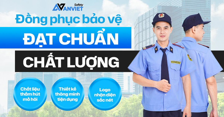 Bộ quần áo bảo vệ đạt chuẩn chất lượng.