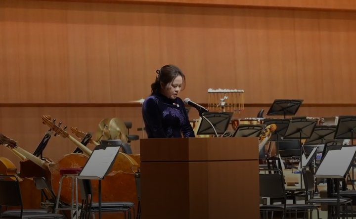 Tổng Lãnh sự Vũ Chi Mai chia sẻ Buổi hòa nhạc