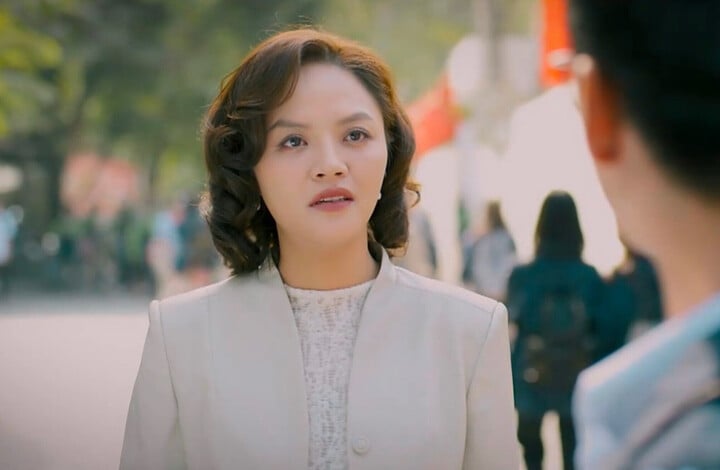 Diễn xuất của Thu Quỳnh gây nhiều tranh cãi trong "Cha tôi người ở lại".