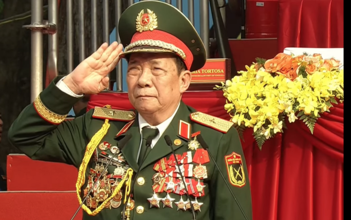 Thiếu tướng Trần Ngọc Thổ - Nguyên Tham mưu trưởng Quân Khu 7. (Ảnh: TTXVN)