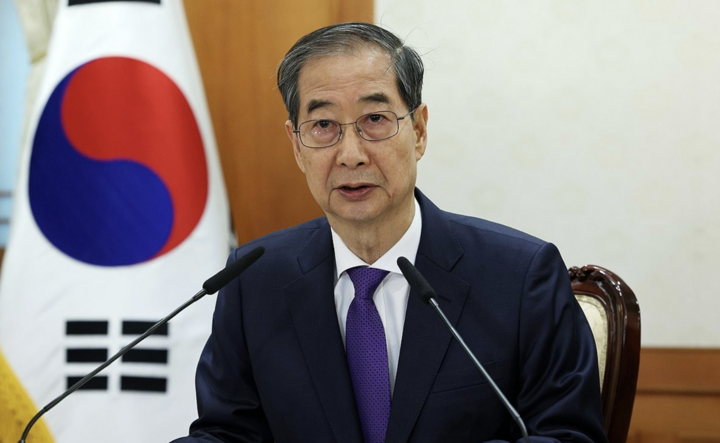 Ông Han Duck-soo (Ảnh: Yonhap)
