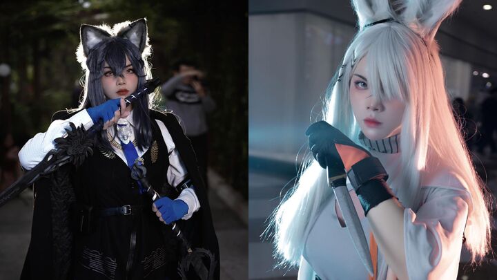 Không chỉ gây ấn tượng bởi loạt nhân vật nữ tính, Thuận còn cosplay những nhân vật cá tính, mạnh mẽ rất hiệu quả. Không chỉ gây ấn tượng bởi loạt nhân vật nữ tính, Thuận còn cosplay những nhân vật cá tính, mạnh mẽ rất hiệu quả.