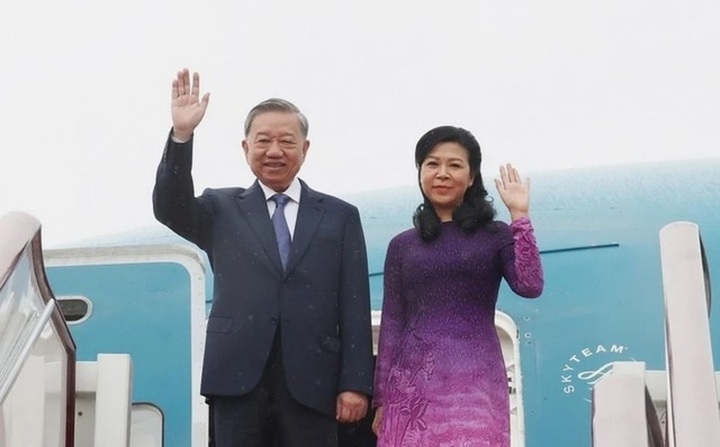 Tổng Bí thư Tô Lâm và Phu nhân Ngô Phương Ly.