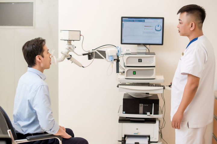 Trung tâm Dị ứng - Miễn dịch lâm sàng sở hữu hệ thống trang thiết bị hiện đại.