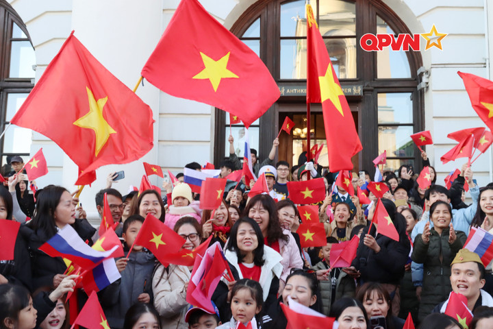 Hình ảnh Quân đội nhân dân Việt Nam trong buổi sơ duyệt tại Quảng trường Đỏ - 9