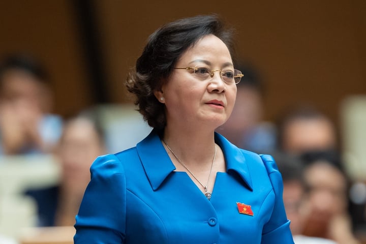 Bộ trưởng Nội vụ Phạm Thị Thanh Trà. (Ảnh: quochoi.vn)