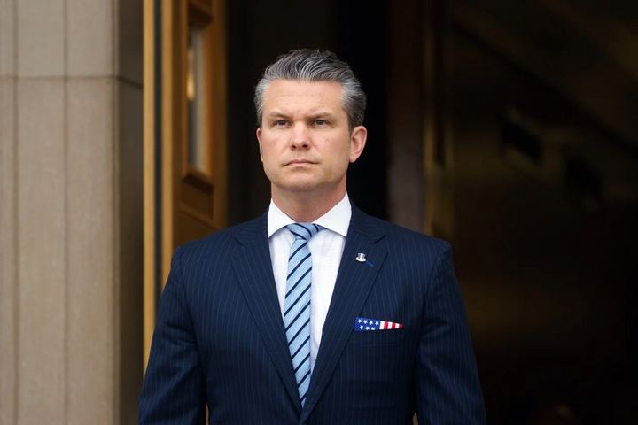 Bộ trưởng Quốc phòng Mỹ Pete Hegseth.