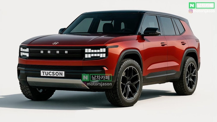 Bản dựng dự đoán thiết kế của Hyundai Tucson thế hệ mới. (Ảnh: Motorsjason)