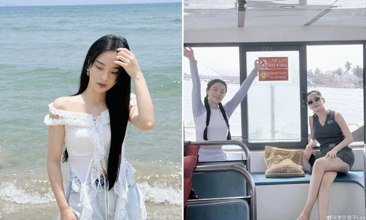 Ở phần bình luận dưới bài viết của Lý Sa Mân Tử, Chi Pu tiết lộ cả hai đã có chuyến đi ngẫu hứng nhưng thú vị và vui vẻ. Ngược lại Lý Sa Mân Tử hứa dẫn Chi Pu tham quan các điểm du lịch nổi tiếng của Trung Quốc trong chuyến đi tới của 2 người. Ảnh: Weibo.