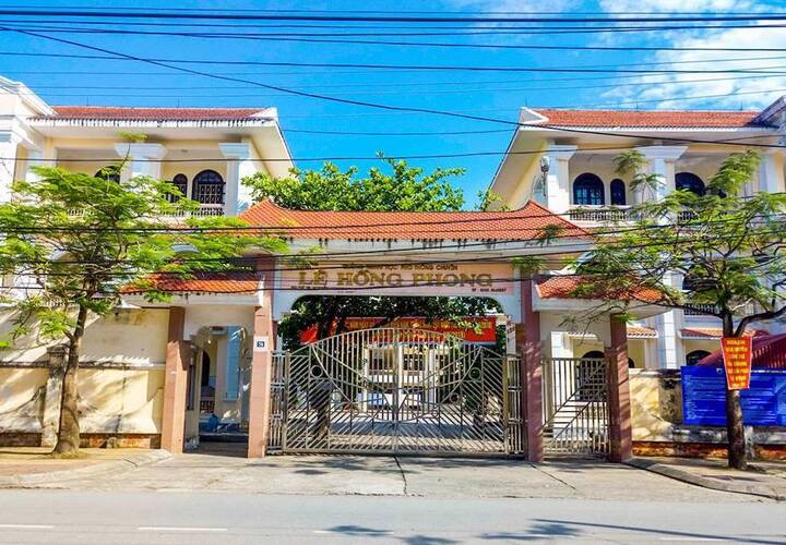 Trường THPT chuyên Lê Hồng Phong. (Ảnh: Sở GD&ĐT Nam Định)