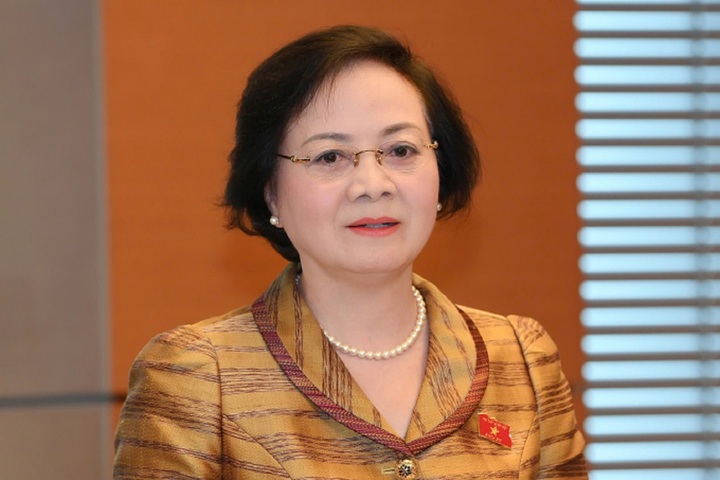 Bộ trưởng Nội vụ Phạm Thị Thanh Trà.