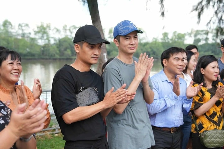 Huỳnh Phương và Mạc Văn Khoa lần đầu đóng chung phim điện ảnh.