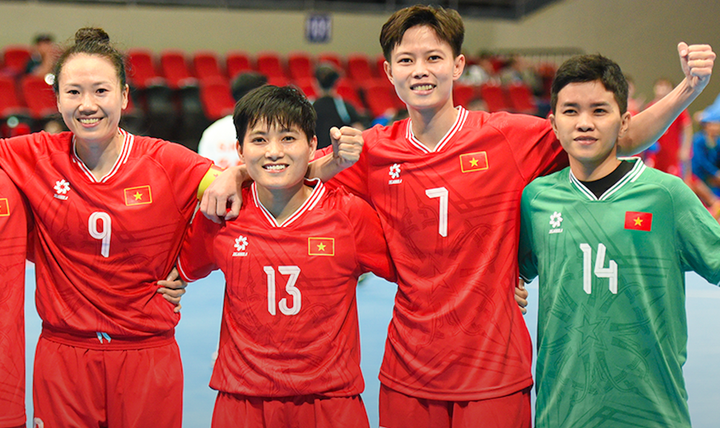 Đội tuyển futsal nữ Việt Nam muốn có vé dự World Cup.