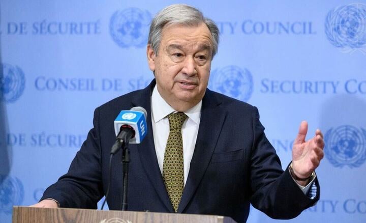 Tổng Thư ký Liên hợp quốc António Guterres.