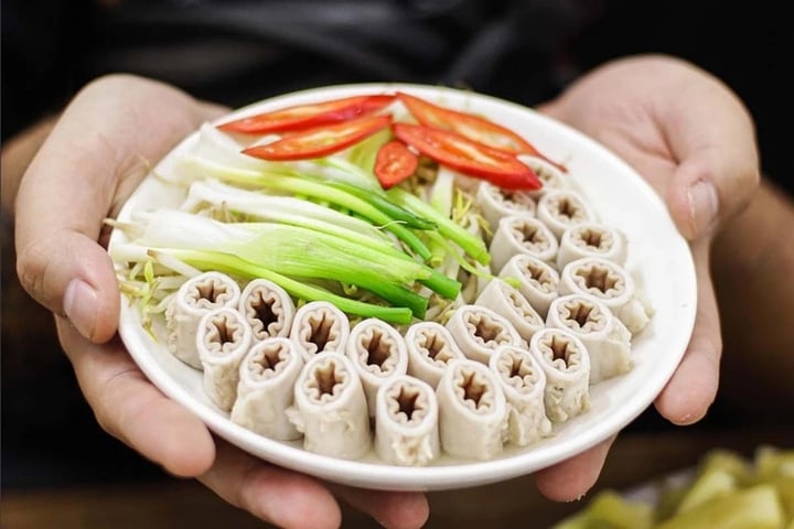 Lòng se điếu - còn gọi là phèo 2 da - là phần nội tạng hiếm, không phổ biến. (Ảnh minh hoạ)