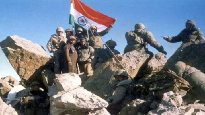 Hình ảnh quân đội Ấn Độ tại vùng núi Kargil (Ảnh: The Finacial Express)