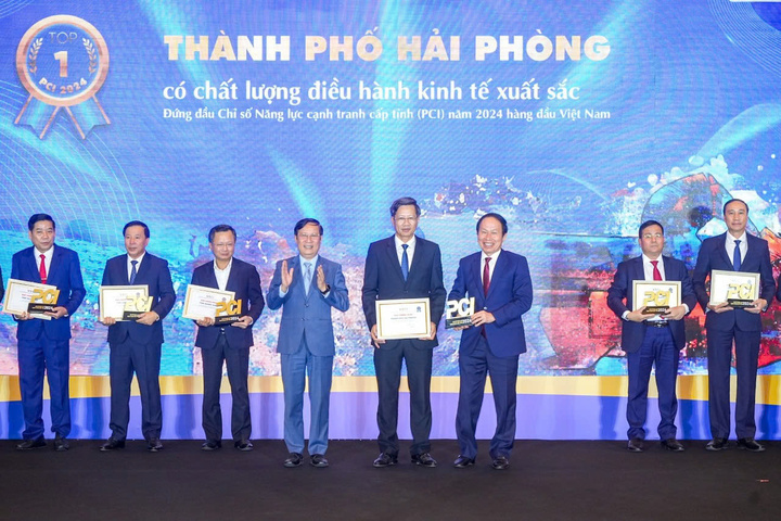 Hải Phòng lần đầu tiên dẫn đầu cả nước về Chỉ số cạnh tranh cấp tỉnh (PCI).