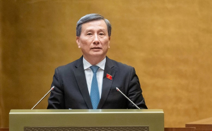 Chủ nhiệm Ủy ban KH-CN-MT Lê Quang Huy.