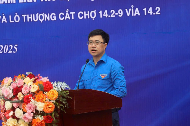 Ông Bùi Hoàng Tùng, Bí thư Đoàn Thanh niên Chính phủ.