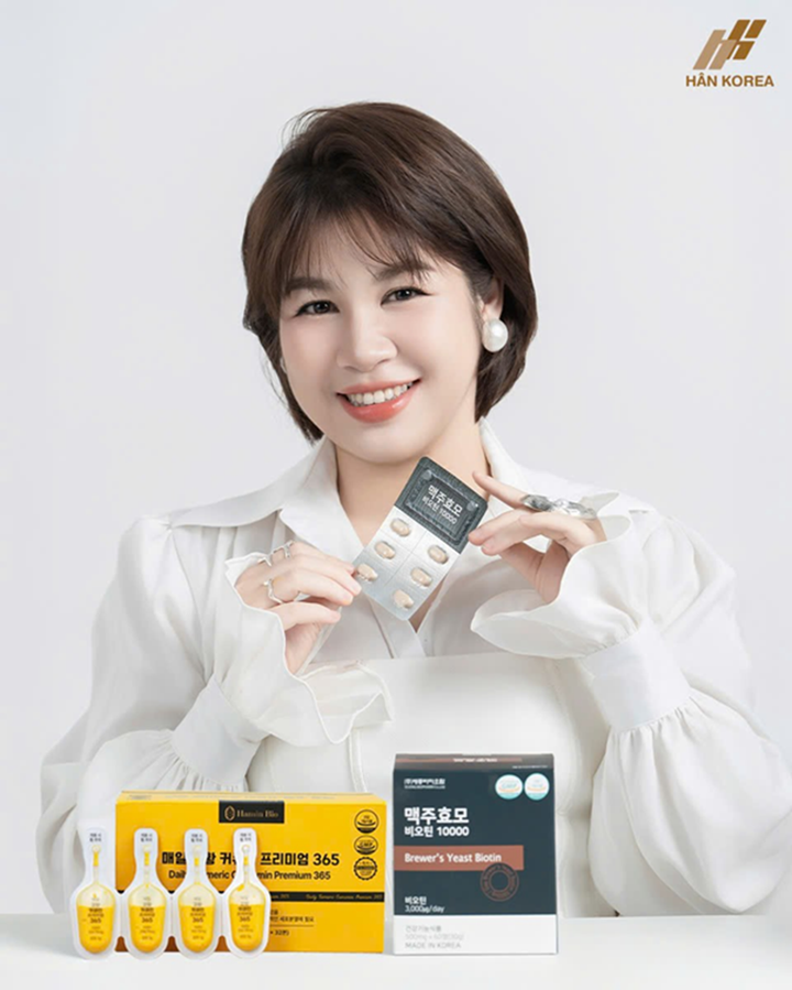 Sản phẩm Daily Turmeric Curcumin Premium 365 đang được Hân Korea phân phối tại thị trường Việt.