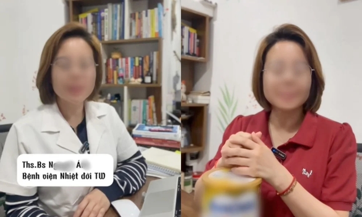 Nữ kỹ thuật viên mạo danh bác sĩ quảng cáo sản phẩm dinh dưỡng