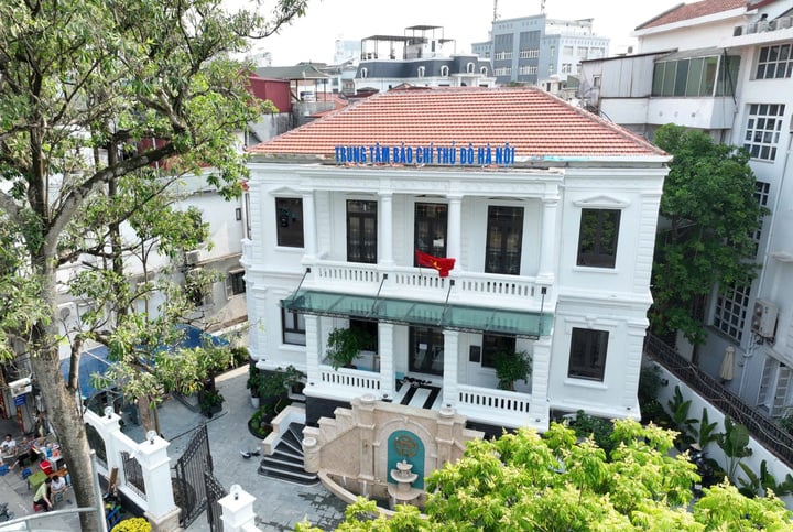 Trụ sở Trung tâm Báo chí Thủ đô Hà Nội.