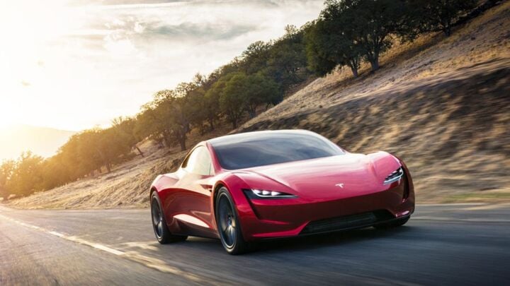 Tesla Roadster thế hệ thứ hai có thời gian tăng tốc từ 0–60 MPH.