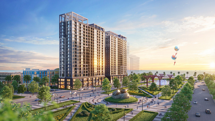 2 tòa tháp P2 và P3 - Lựa chọn hoàn hảo với không gian sống đẳng cấp bên biển mỗi ngày.