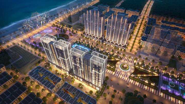 Hai tòa tháp P2 và P3 The Pathway - biểu tượng sống và đầu tư mới tại Sầm Sơn.