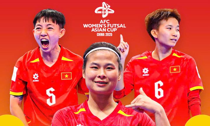 Đội tuyển futsal nữ Việt Nam tự tin giành chiến thắng.