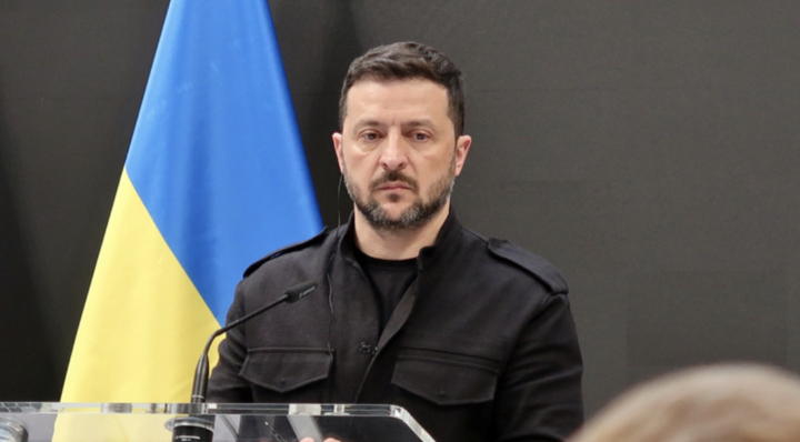 Tổng thống Ukraine Volodymyr Zelensky (Ảnh: RT)