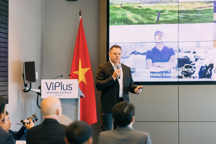 CEO Viplus Dairy giới thiệu về nguồn sữa “thuận tự nhiên” trứ danh từ Gippsland.