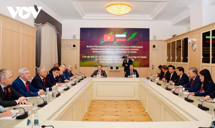 Toàn cảnh buổi hội kiến