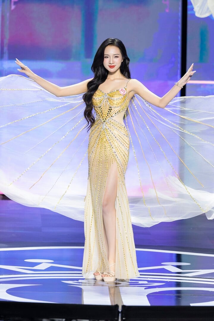 Hà Thị Giang Thanh (SN 2002, Quảng Ninh), cao 1.74m, số đo 3 vòng 80-62-93. Cô là người mẫu tự do, tốt nghiệp Đại học Văn hóa Hà Nội. Giang Thanh từng lọt top 5 Hoa khôi Sinh viên Việt Nam.