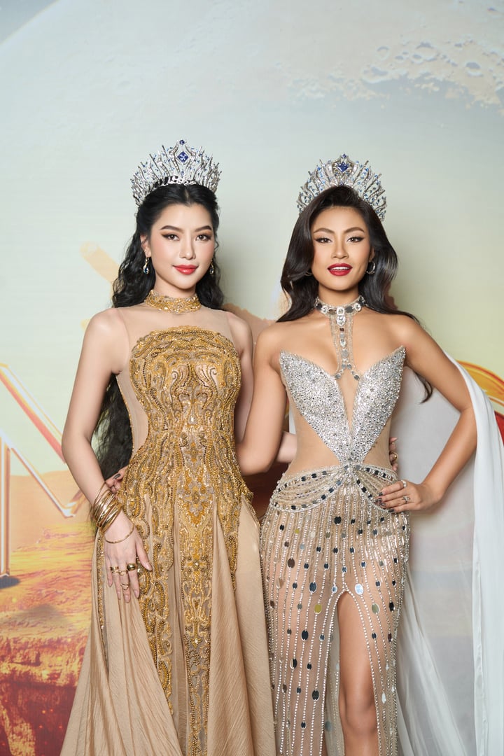 Top 2 Hoa hậu Hoàn vũ Việt Nam 2023.