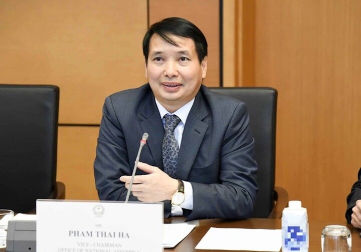 Bị can Phạm Thái Hà trước khi bị khởi tố.