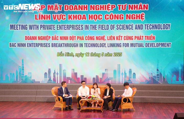 Tỉnh Bắc Ninh cam kết đồng hành, tạo điều kiện thuận lợi để doanh nghiệp khoa học công nghệ tư nhân phát triển vào sự thịnh vượng chung của tỉnh và quốc gia.