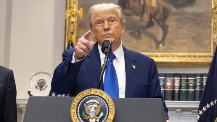 Tổng thống Mỹ Donald Trump. (Ảnh: AP)